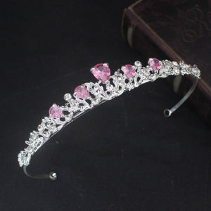 Luxury Crystal Tiara Crown For Women Headpiece Rhinestone Hair Jewelry dc20 - www.eufashionbags.com