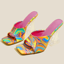 Cargar imagen en el visor de la galería, Women Sandals Women Heels Summer Shoes For Women Peep Toe Outdoor Slippers With Heels Sandals High Heeled Zapatos Mujeres