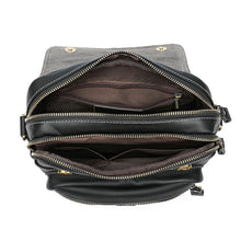 Carica l&#39;immagine nel visualizzatore di Gallery, Genuine Leather Men Messenger Crossbody Bags Phone Male Sling Side Pouch Handbag Travel Outdoor 6121