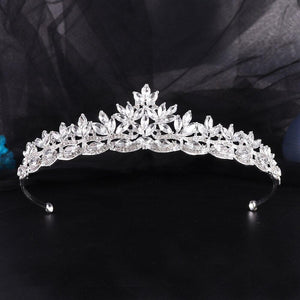 Luxury Crystal Wedding Headpiece Rhinestone Crown Hair Accessories bc22 - www.eufashionbags.com