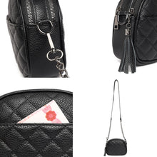 Carica l&#39;immagine nel visualizzatore di Gallery, Genuine Leather Messenger Bag Luxury Fashion Daily Use Women Wallet HandBag a55