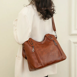 Luxury Shoulder Tote Bag for Women Vintage Handbags High Quality Designer Crossbody Messenger Bag with Large Hand Bag