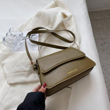 Load image into Gallery viewer, Fashion Winter Small PU Leather Handbags Tote Flap Shoulder Bags l19 - www.eufashionbags.com