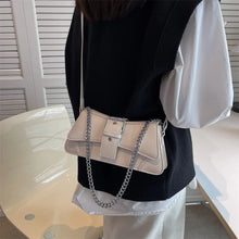 画像をギャラリービューアに読み込む, Luxury Handbag for Women New Multi Color Zipper PU Magnetic Buckle Shoulder Bag