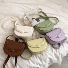 Load image into Gallery viewer, New Small Saddle Bags for Women Leather Crossbody Bag l11 - www.eufashionbags.com