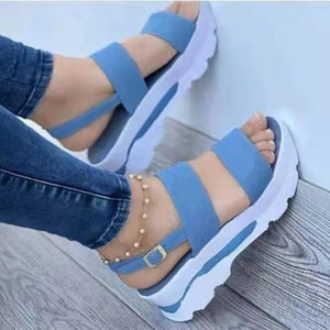 Women Platform Heels Sandals Mujer Summer Sandals Wedges Shoes For Women