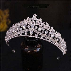Luxury Diverse Crystal Wedding Crowns Women Rhinestone Headpiece bn20 - www.eufashionbags.com