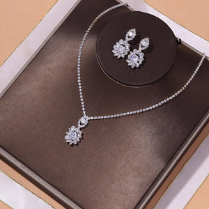 Luxury Blossoms Dubai Jewelry Sets for Women Bridal Jewelry mj04 - www.eufashionbags.com