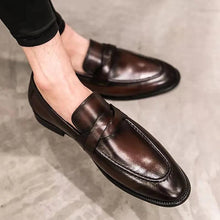Load image into Gallery viewer, Spring Autumn Comfortable Men&#39;s PU Leather Casual Shoes Men Loafers Shoes Slip on Shoes - www.eufashionbags.com