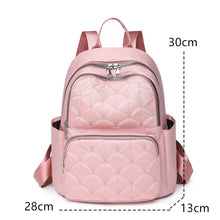 Load image into Gallery viewer, Fashion Large Backpack Women Soft Nylon Embroidery Rucksack Travel Knapsack a22