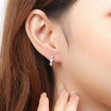 Load image into Gallery viewer, Trendy Heart Small Hoop Earrings Women Fashion Jewelry he180 - www.eufashionbags.com