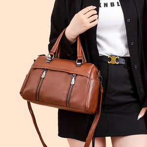 Zipper Design Small Pu Leather Bags for Women 2024 New Fashion Y2K Crossbody Bag