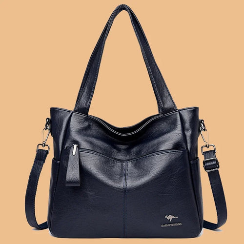 Luxury Casual Tote Women Bag High Quality Leather Ladies Hand Bags for Women Shoulder Bag Big Crossbody Bags Sac A Main