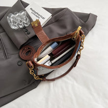 画像をギャラリービューアに読み込む, Denim PU Leather Small Crossbody Bags for Women patchwork Shoulder Bag s06