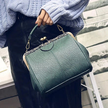 画像をギャラリービューアに読み込む, Women Vintage Pillow Designer Crossbody Bag Clip Shoulder Handbag Messenger Bags Female PU Leather Shopping Tote Bags