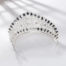 Load image into Gallery viewer, Luxury Zircon beauty pageant crown headwear Wedding Hair jewelry y107
