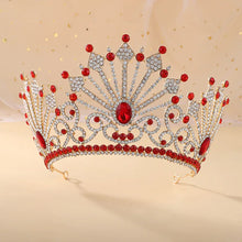 画像をギャラリービューアに読み込む, Japaniese Miss crown Crystal Bridal Headdress Pageant Hair Jewelry y68