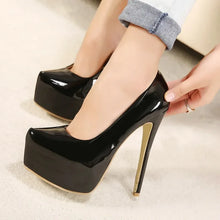 Load image into Gallery viewer, 2024 New Women&#39;s Shoes Fashion High Waterproof Platform High Heels Ladies Spring Autumn Sexy Pumps