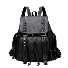 Charger l&#39;image dans la galerie, Fashion Rivets Backpacks for Women Travel Shoulder Bags n15 - www.eufashionbags.com