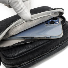 画像をギャラリービューアに読み込む, 100% cowhide Crossbody Cowhide Cell Phone Shoulder Bag Genuine Leather Messenger Bag Fashion Daily Use For Women Wallet HandBag