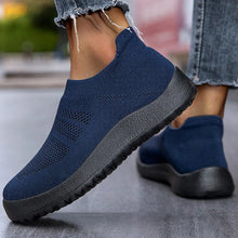 Carica l&#39;immagine nel visualizzatore di Gallery, Women Shoes 2024 New Knitting Sock Flat Shoes White Sneakers Women Loafers Lightweight Casual Shoes Female Flats Sports Shoes