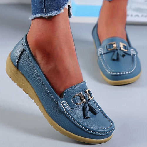 Women Casual Shoes White Slip On Loafers Sneakers Woman Soft Low Heels Sports Tennis Woman Casual Sneaker