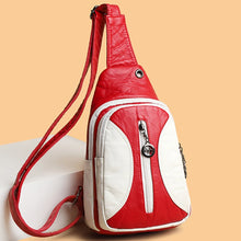 Charger l&#39;image dans la galerie, Women Fanny Pack Fashion Soft PU Leather Waist Bag Multifunctional Travel Waist Pouch a52