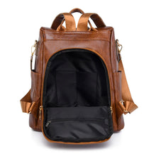 Carica l&#39;immagine nel visualizzatore di Gallery, Large Women Backpack Purses High Quality Leather Female Vintage Bag School Bags Travel Bagpack Bookbag Rucksacks