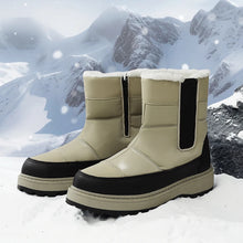 Charger l&#39;image dans la galerie, Waterproof Women Snow Boots Plush Warm Platform Shoes Zipper Ankle Boots x57
