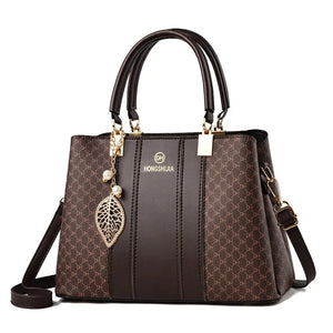 High Quality Leather Totes Bag Female Top-Handle Sac Big Capacity Crossbody Shoulder Bag Hand Bag Bolsa