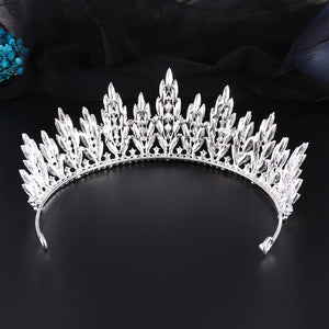 Rhinestone Crystal Headwear Tiaras and Crowns Bridal Diadem Wedding Crown Girls Party Hair Jewelry Accessories
