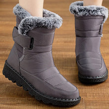 Load image into Gallery viewer, New Women&#39;s Winter Boots For Women Low Heel Snow Boots Fur Mid-Calf Shoes h11