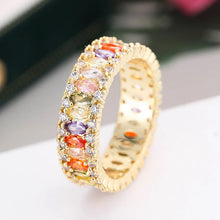 Load image into Gallery viewer, Luxury Multicolor Marquise Cubic Zirconia Engagement Rings for Women b22