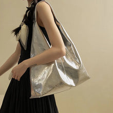 Cargar imagen en el visor de la galería, Soft PU Leather Handbag Luxury Hobo Shoulder Bag Clutch Casual Purse w136