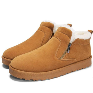 2023 Winter Snow Boots Fur Shoes Men Outdoor Platform Sneakers - www.eufashionbags.com