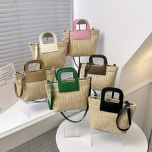 Load image into Gallery viewer, Fashion Small Straw Bags for Women Travel Crossbody Bags s17