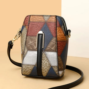 Fashion Women Shoulder Crossbody Bag Luxury Phone Bag PU Leather Purses q180