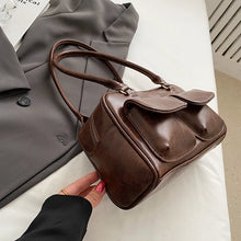 画像をギャラリービューアに読み込む, Small Double Pockets Shoulder Bags for Women Fashion Bag Tote Purse z37