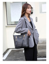 Carica l&#39;immagine nel visualizzatore di Gallery, 6pcs New Fashion Women Shoulder Bag Set Messenger Bag Wallet Handbag Bolsa Feminina Luxury Messenger Bag