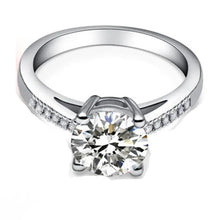 画像をギャラリービューアに読み込む, silver color The Rings For love promise Ring For Women n03