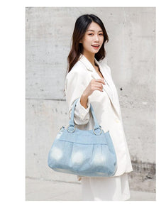 New Large Casual women Handbag Denim Shoulder messenger Bag n38 - www.eufashionbags.com