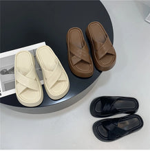 画像をギャラリービューアに読み込む, Summer Open Toe Women Slippers Casual Platform Flat Outdoor Beach Shoes h21