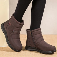 Laden Sie das Bild in den Galerie-Viewer, Women Winter Shoes For Women Ankle Boots Waterproof Snow Boots h10