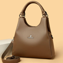 Charger l&#39;image dans la galerie, Large Tote Women Shoulder Messenger Bag Luxury Leather Handbags a163