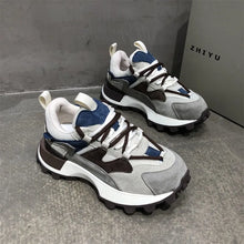 Load image into Gallery viewer, Breathable Women Platform Shoes for Casual Sport Shoes Walking Chunky Sneakers