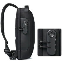 Charger l&#39;image dans la galerie, 2023 Men&#39;s Chest Bag Waterproof Crossbody Bag Multifunction Anti-theft Travel Bags Shoulder Bag Male USB Charging Pouch for Man