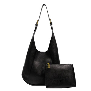 Large Trendy Shoulder Bags for Women Vintage Solid Color Soft Leather Handbag Tote Purse