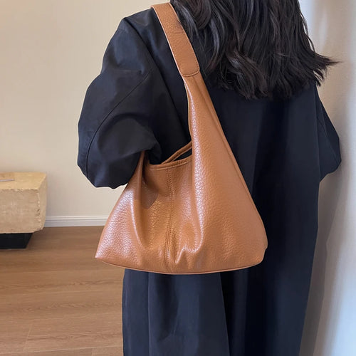 Fashion Women Leather Shoulder Bag Retro Large Hobo Tote Bag z53