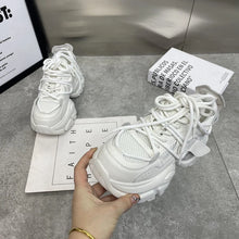 Load image into Gallery viewer, Mesh Breathable Women Shoes Chunky Sneakers Casual Platform Shoes