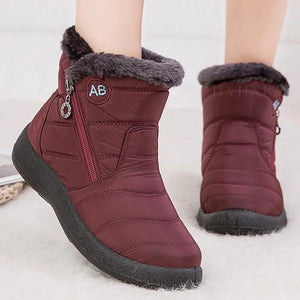 Fashion Women Watarproof Ankle Boots Winter Keep Warm Snow Shoes m21 - www.eufashionbags.com